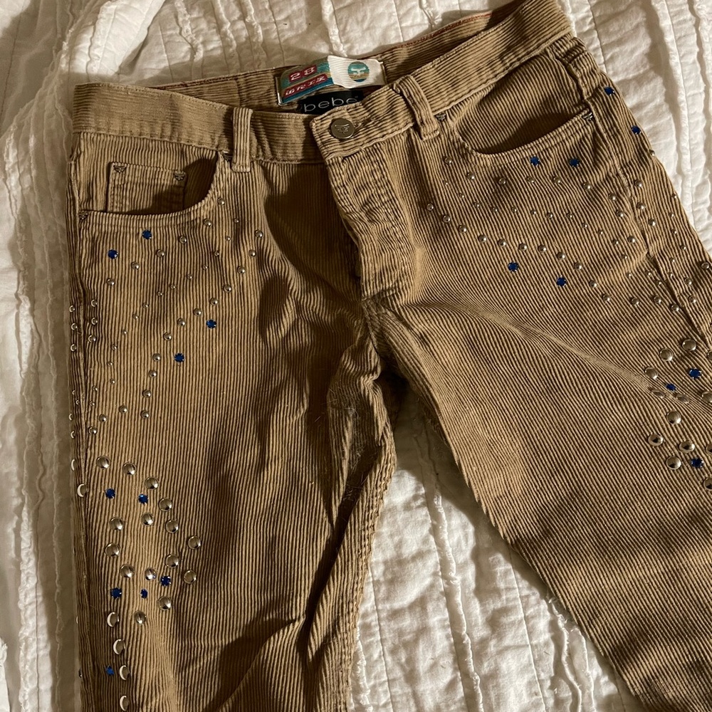 True Vintage BeBe Pants with Metal Studs